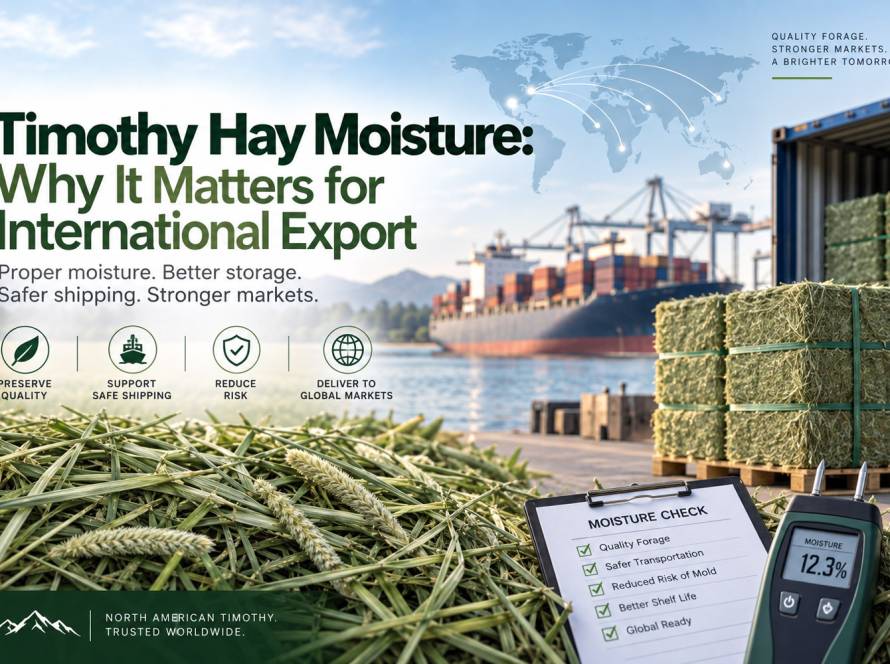 Timothy Hay Moisture: Why It Matters for International Export