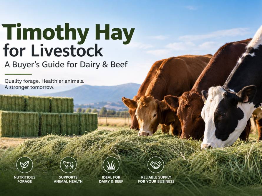 Timothy Hay for Livestock