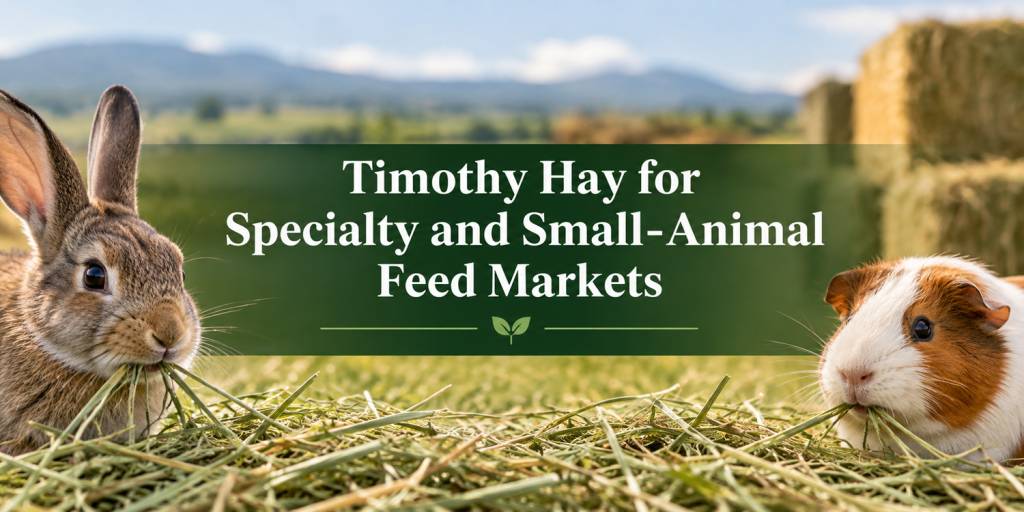 Timothy Hay for Small Animals