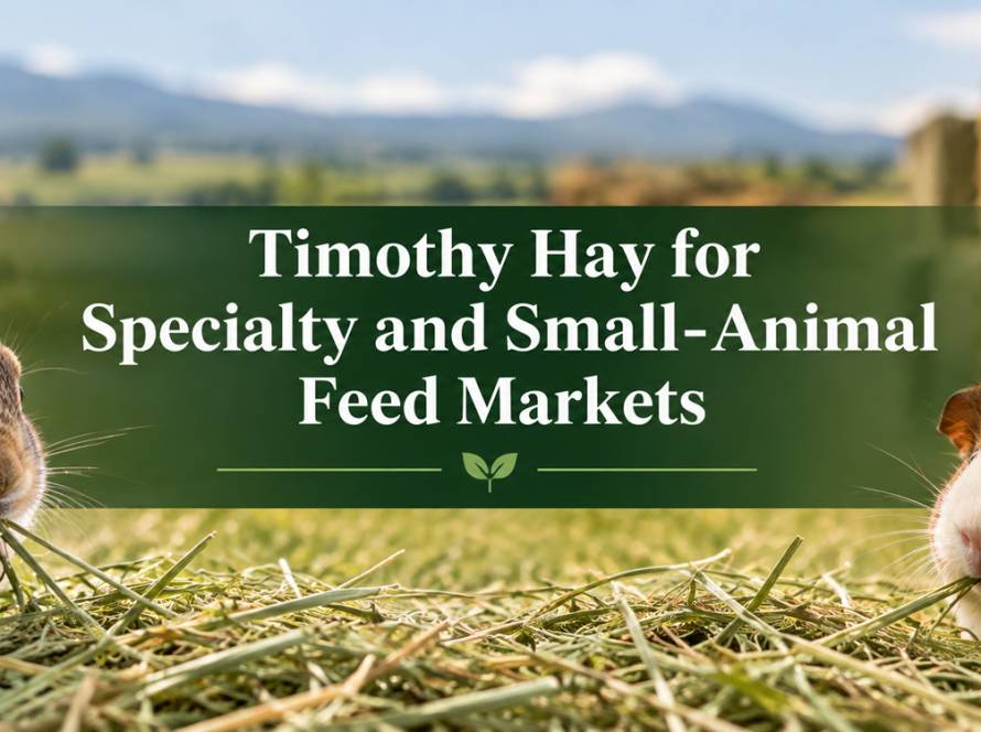 Timothy Hay for Small Animals