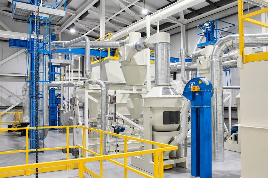 Oat cleaning and processing plant for Canadian oats – feed grain processing